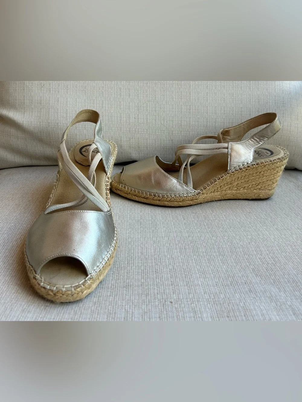 Abeo metallic espadrille